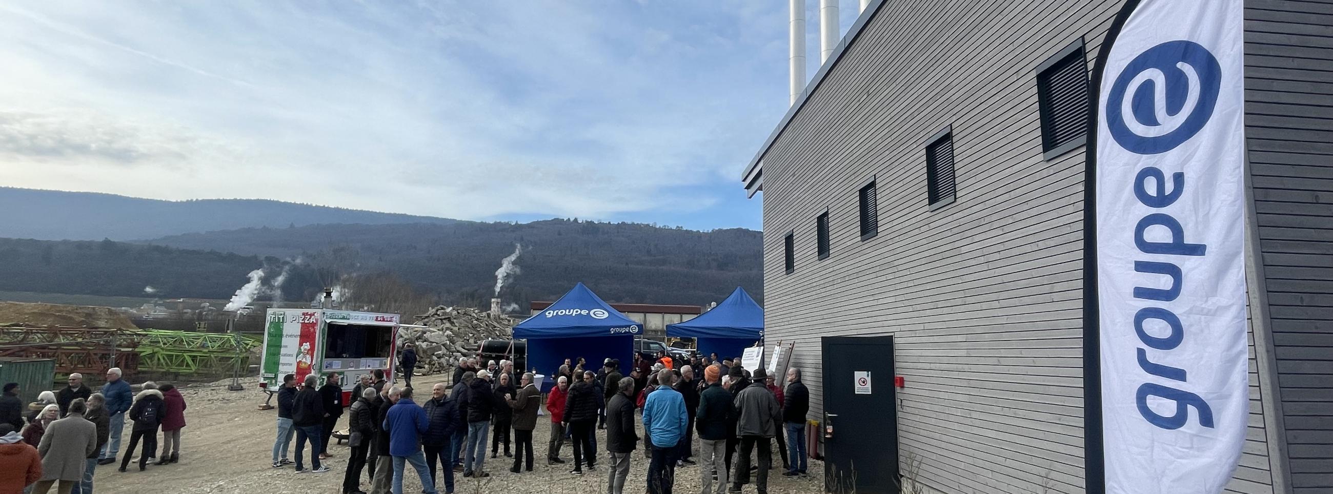 Portes ouvertes et inauguration du chauffage à distance de l'Entre-deux-Lacs